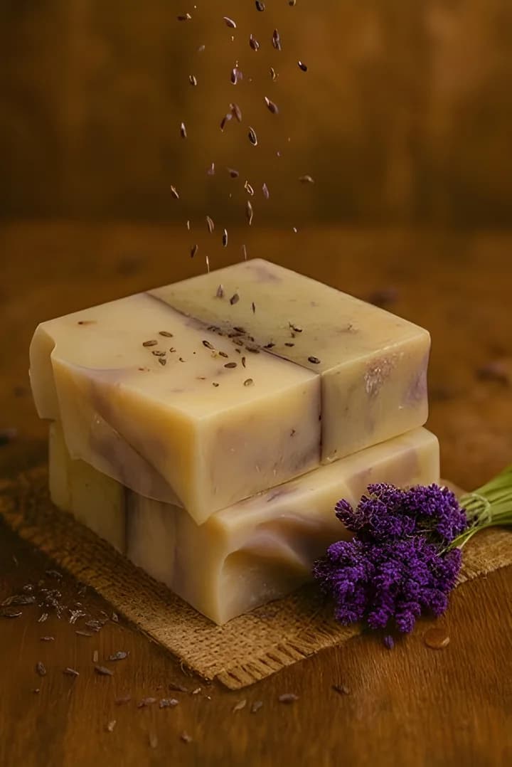 Lavendel-Seife neu